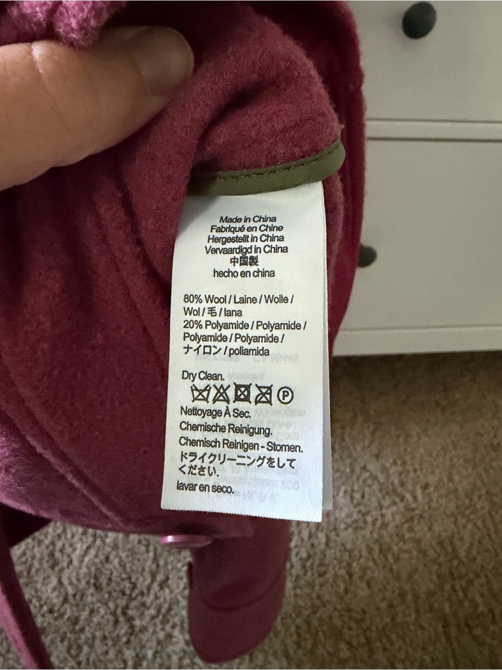 Like new jcrew wool jacket - Picture 2 of 3
